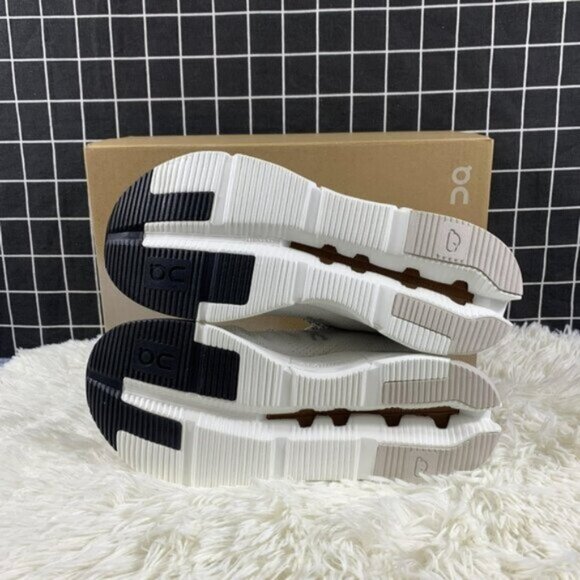 ON Running Cloudnova Women Shoes White Pearl - Picture 4 of 6